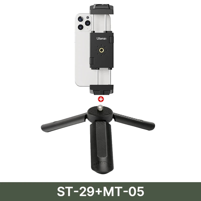 ST-29 Universal Tablet Tripod Mount Stand Phone Holder W Cold Shoe for Iphone Ipad Air Pro Horizontal Vertical Shooting