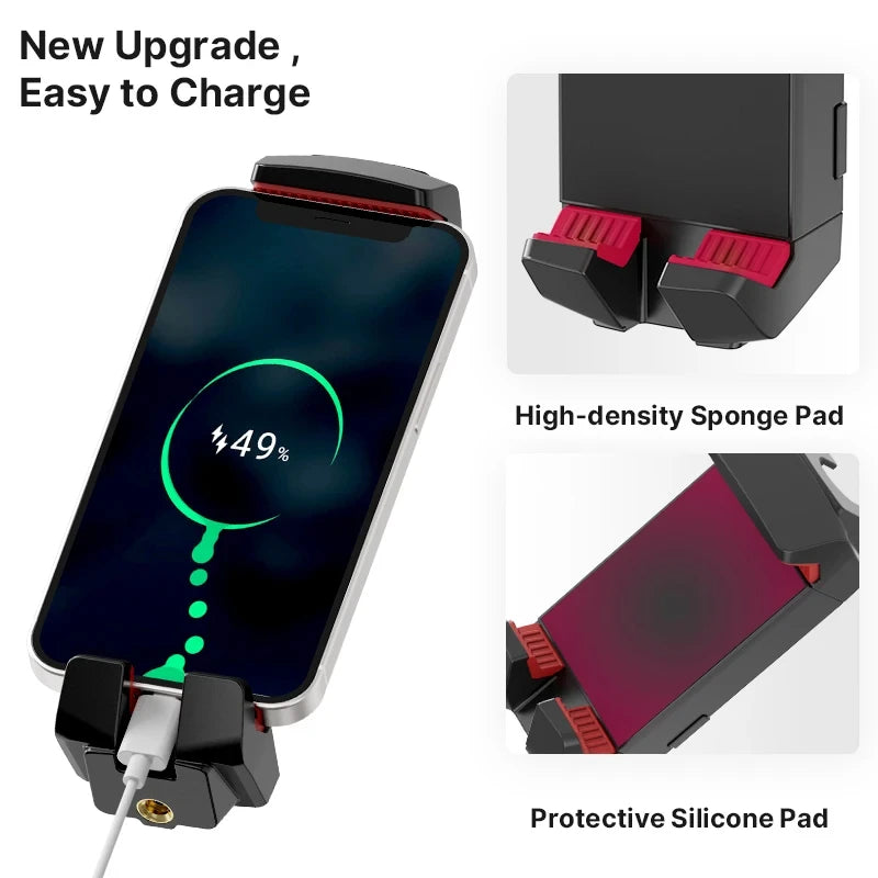 ST-29 Universal Tablet Tripod Mount Stand Phone Holder W Cold Shoe for Iphone Ipad Air Pro Horizontal Vertical Shooting