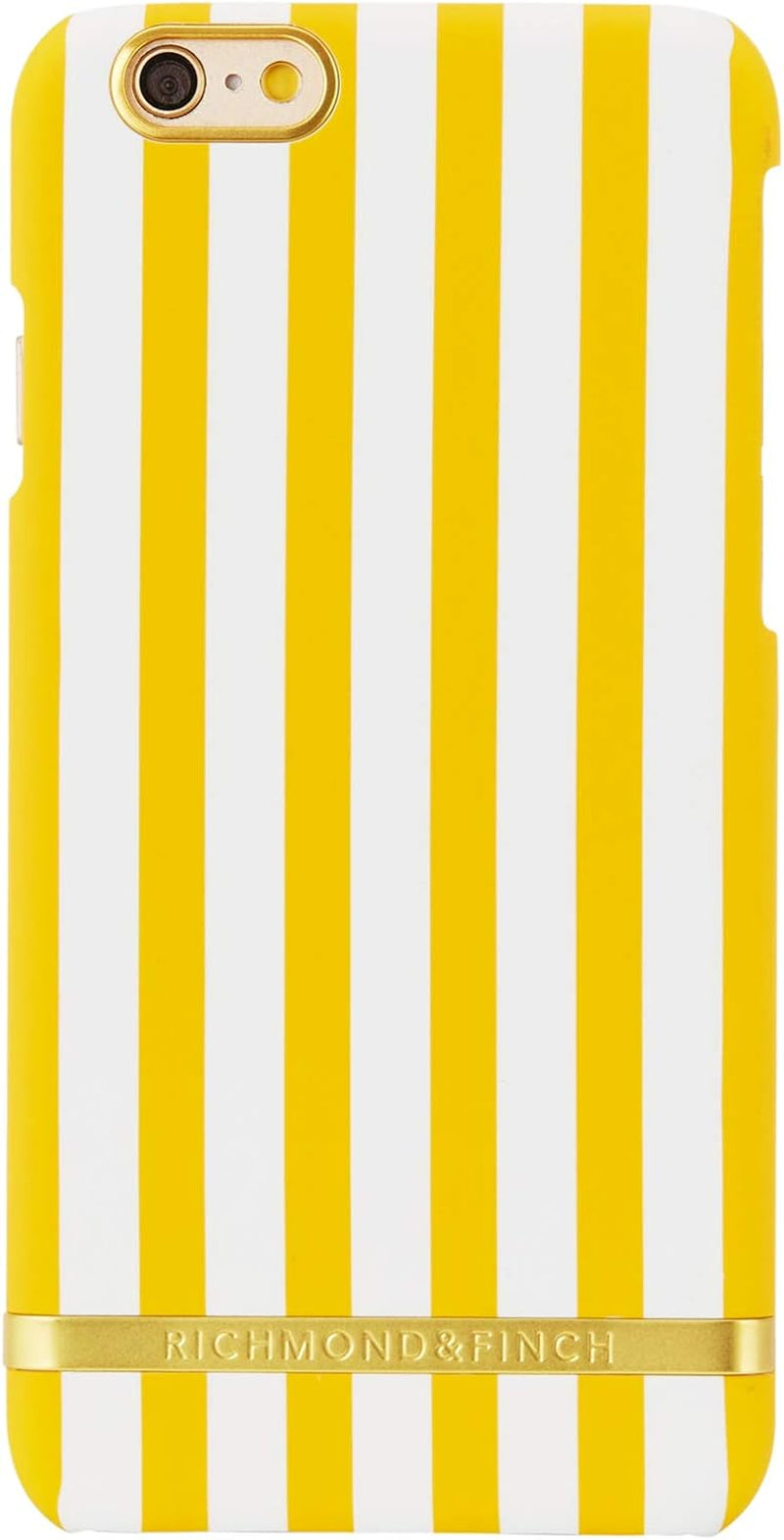 Riviera Stripes Collection Cover Case for Apple Iphone 6S/6 - Yellow/White