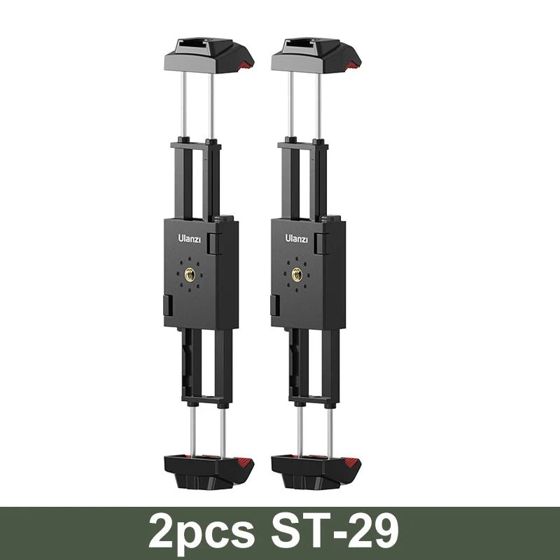 ST-29 Universal Tablet Tripod Mount Stand Phone Holder W Cold Shoe for Iphone Ipad Air Pro Horizontal Vertical Shooting